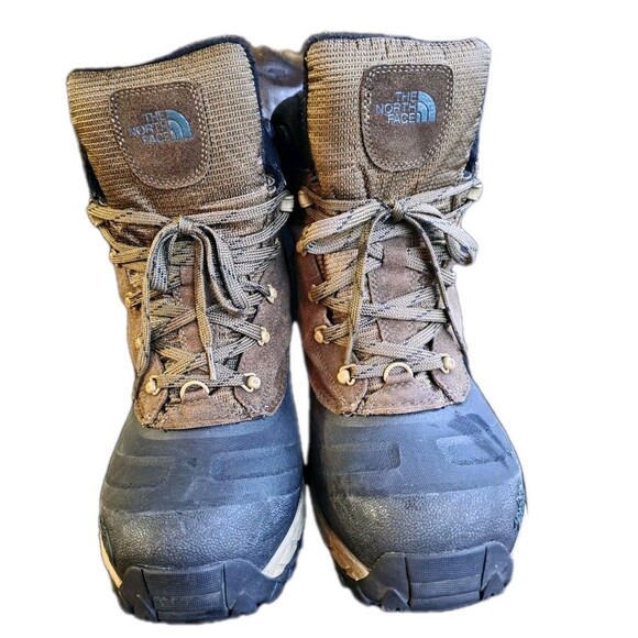 The North Face ChilKat III Hiking Boots Mens Insulated Winter Sz 12 Shoes Brown main image 10